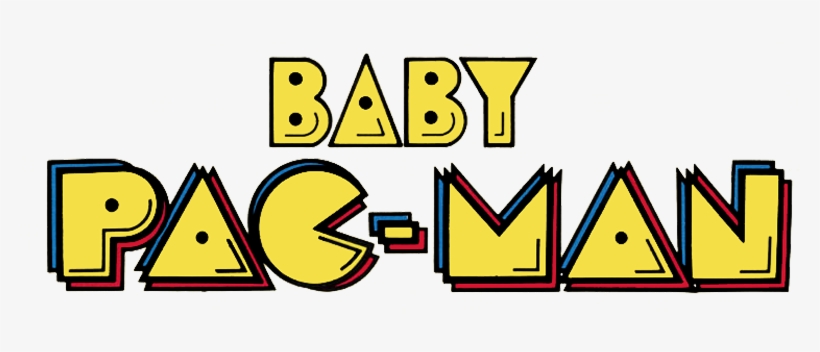 1982 - Baby Pac Man Logo, transparent png download