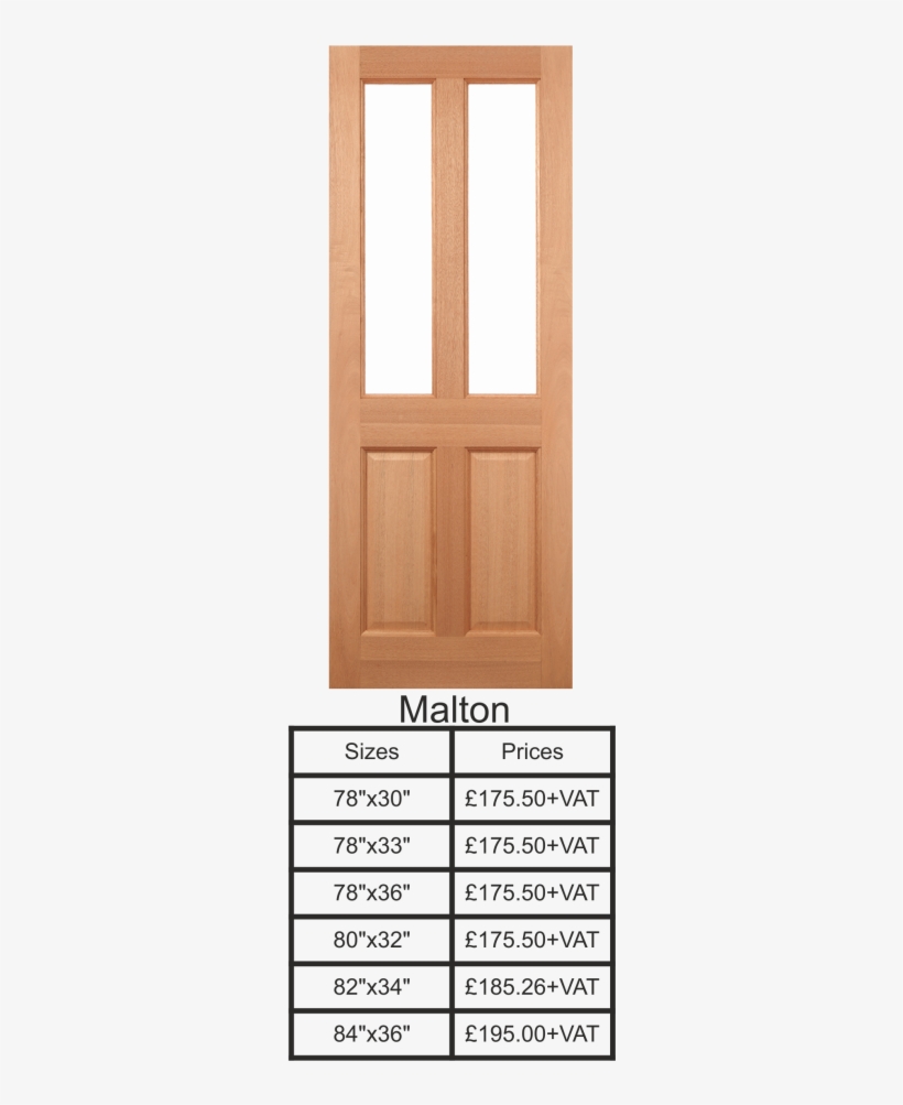 Malton Wooden Door - Lpd Oak Door, transparent png download
