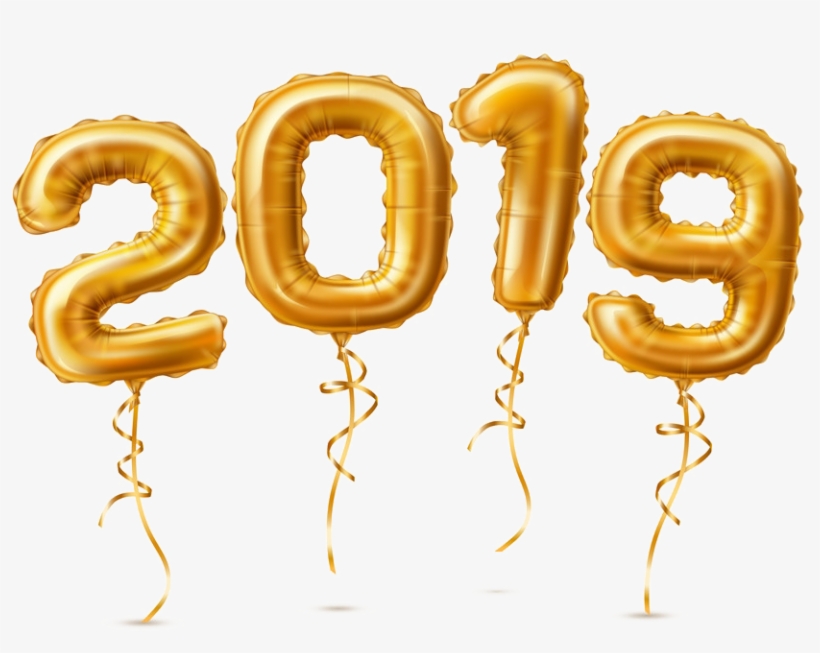 2019 Balloons Png, transparent png download