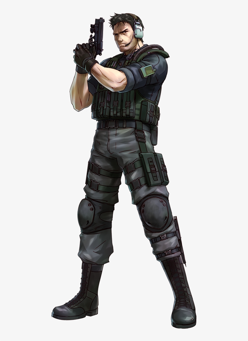 Pxz Chris Redfield - Project X Zone Chris, transparent png download