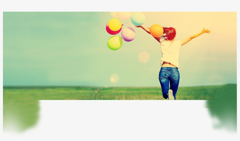 Girl With Balloons - Better Living, transparent png download