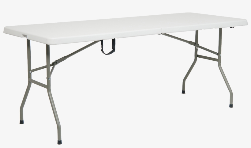 Folding Rectangle Table - Table Pliante Noire 180, transparent png download