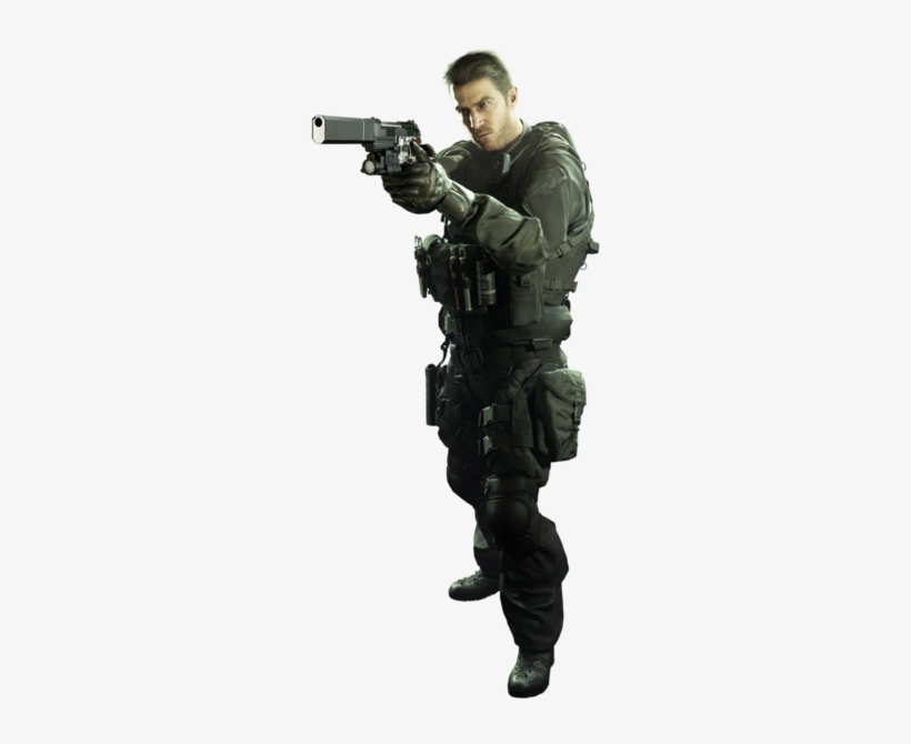 Chris Redfield - Resident Evil Not A Hero, transparent png download