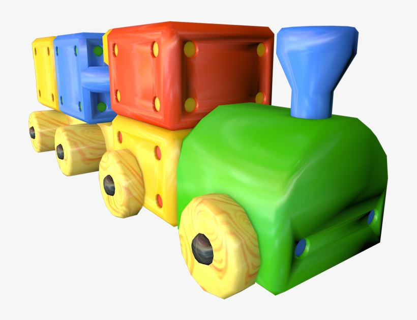 Download Zip Archive - Super Mario Galaxy Toy Train, transparent png download