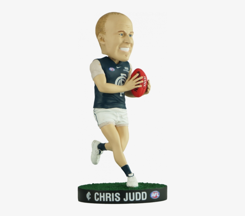 Chris Judd Bobble Head - Afl Football Chris Judd Bobble Head Carlton Blues Box, transparent png download