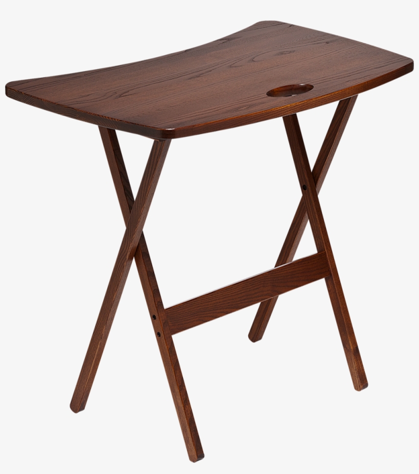 Wood Folding Table - Mesita De Camping, transparent png download