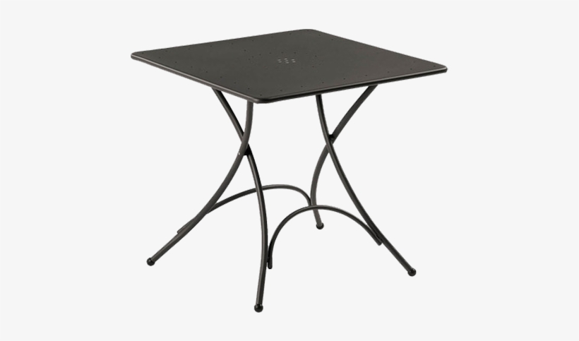 Web Quartier Folding Table - Mesa De Hierro Cuadrada, transparent png download