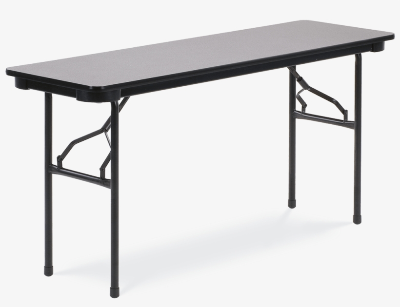 6000 Series Rectangular Folding Table, Convention And - 60" X 18" Folding Table By Virco, transparent png download