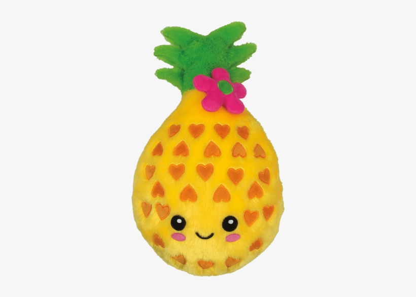 Picture Of Pineapple Scented Furry Pillow - Strawberry, transparent png download