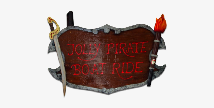 Jolly Pirate Boat Ride - Boat, transparent png download