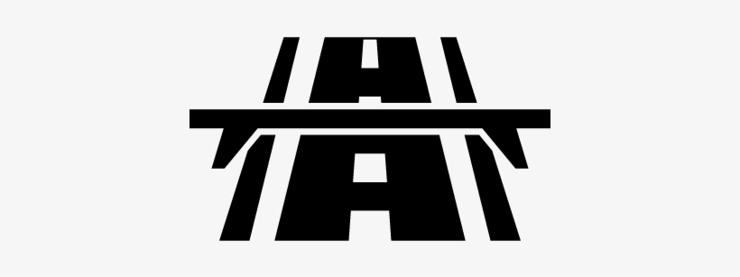 Avenue Or Road Bridge Vector - Bridge And Road Logo Png, transparent png download