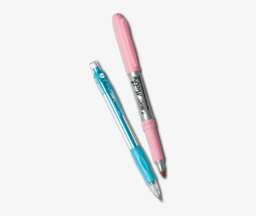 Bic 4 Color Pen Bic Pan & Markit - Eye Liner, transparent png download