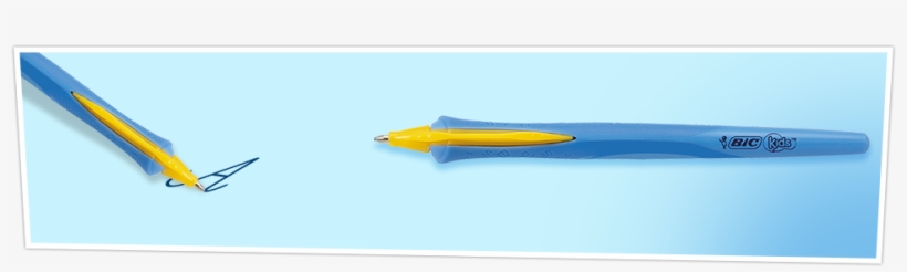 Learner Ball Pen Twist System - Stylo Bic Kid, transparent png download