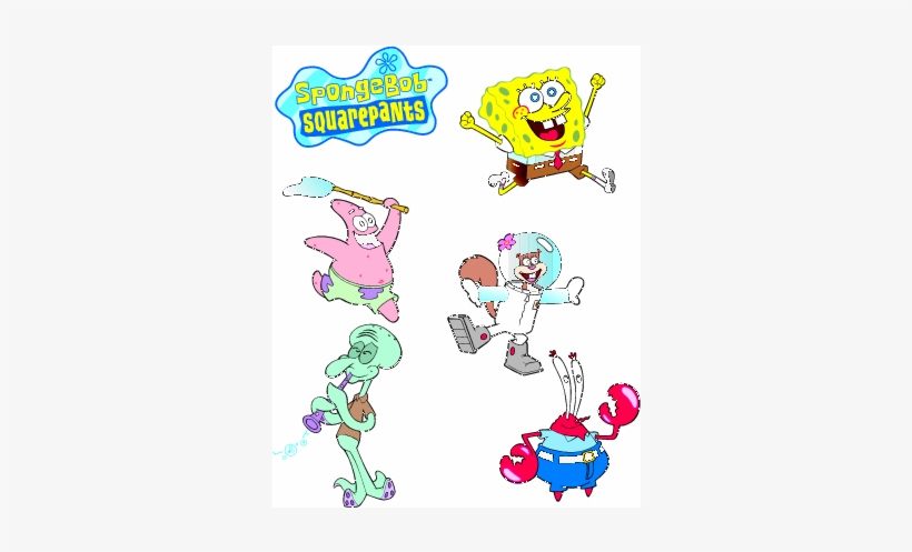 Report - Spongebob Squarepants Characters, transparent png download