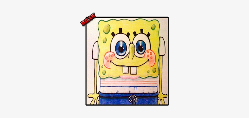 Png Stock Download How To Draw - Babyface Spongebob, transparent png download