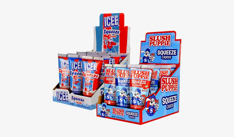 Icee Or Slush Puppie Squeeze Candy - Icee Squeeze Candy Blue Raspberry, transparent png download
