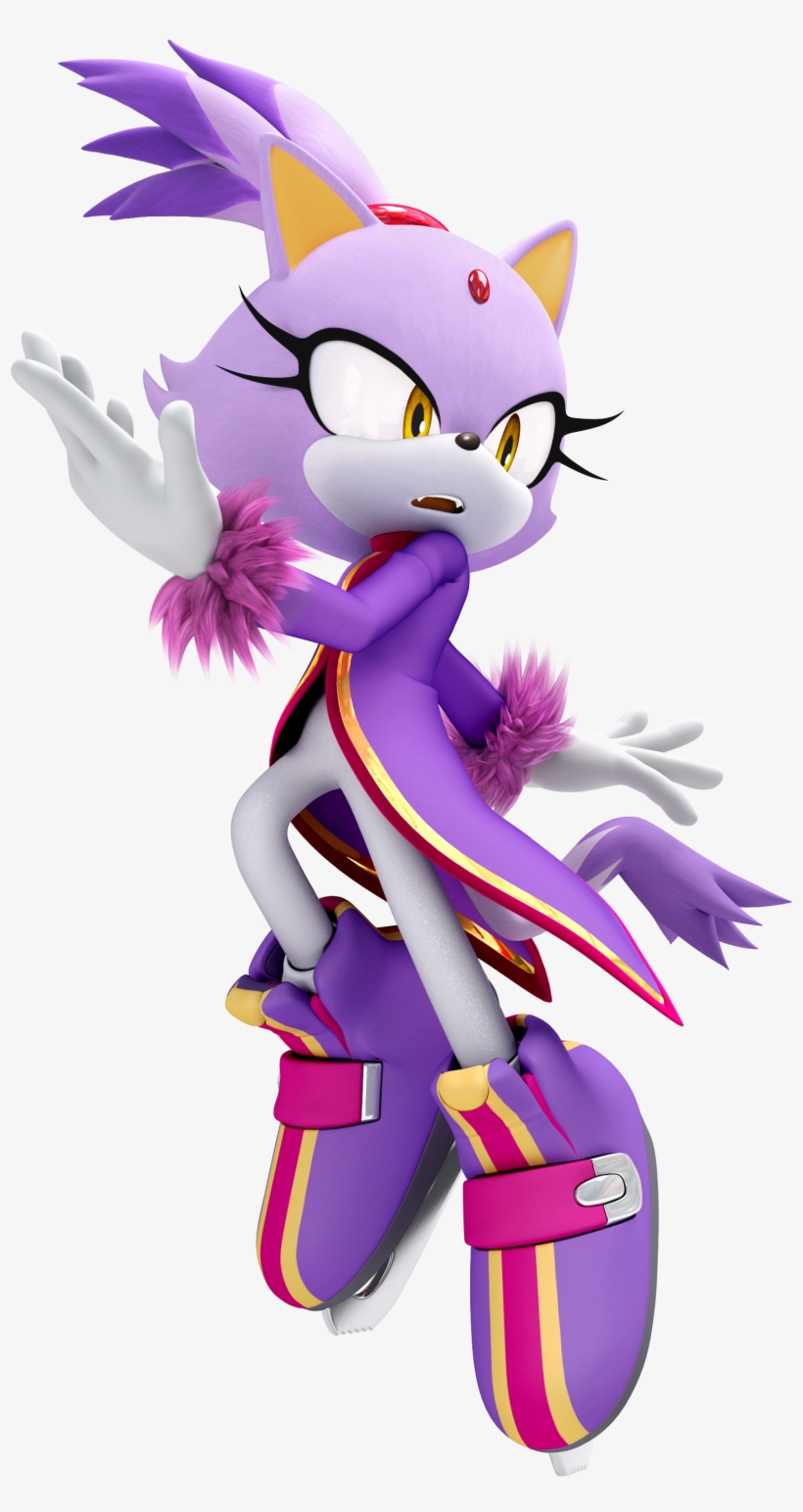 Download Gallery » Official Art » Blaze The Cat » Mario & Sonic - Blaze