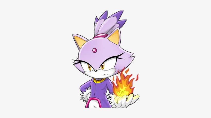 Blaze The Cat Png, transparent png download
