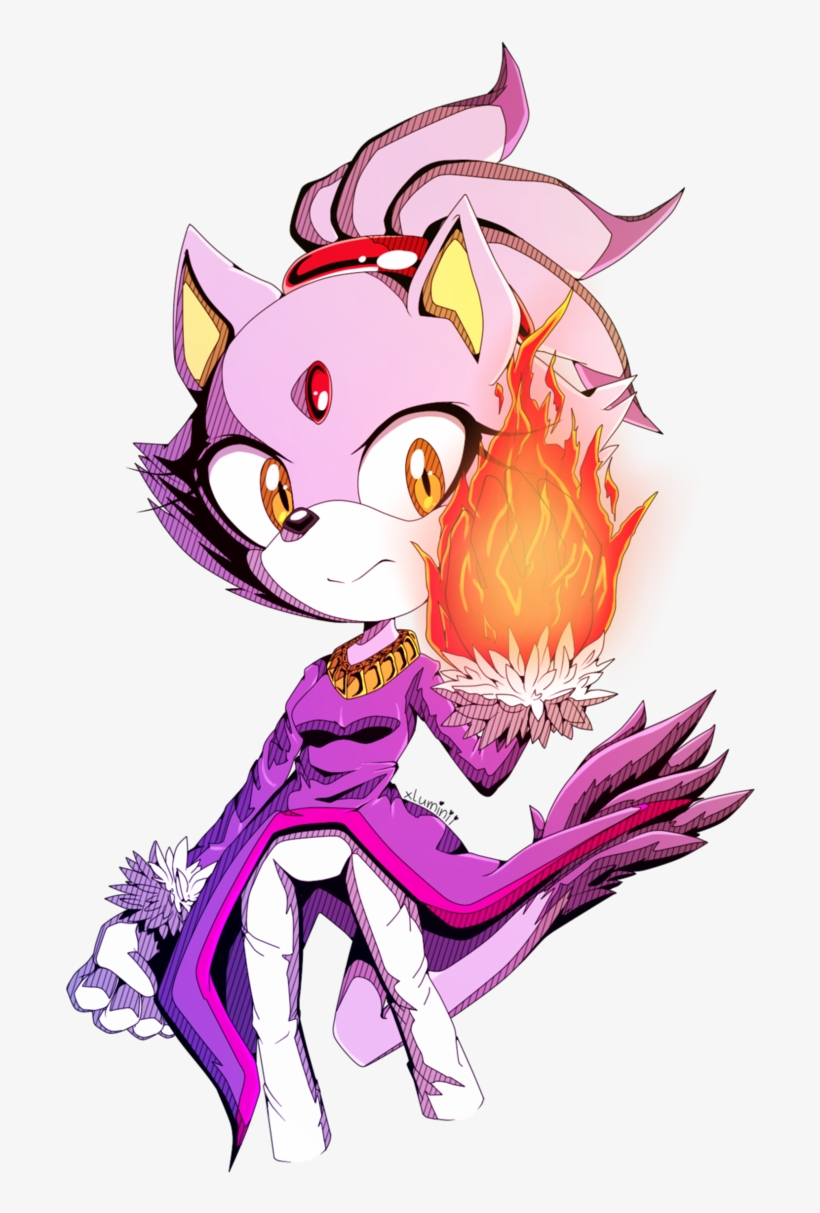 Blazin Xluminii On Deviantart Blaze The Cat Pinterest - Sonic The Hedgehog, transparent png download