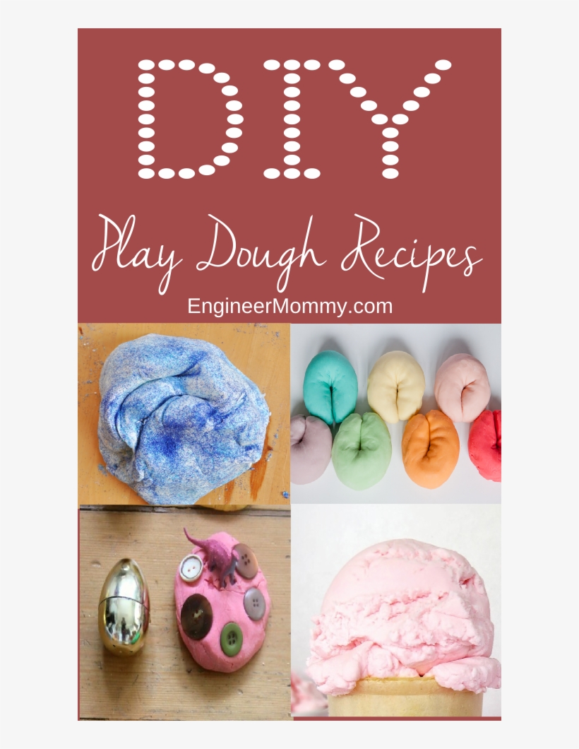 Diy Play Dough Recipes - Recipe, transparent png download