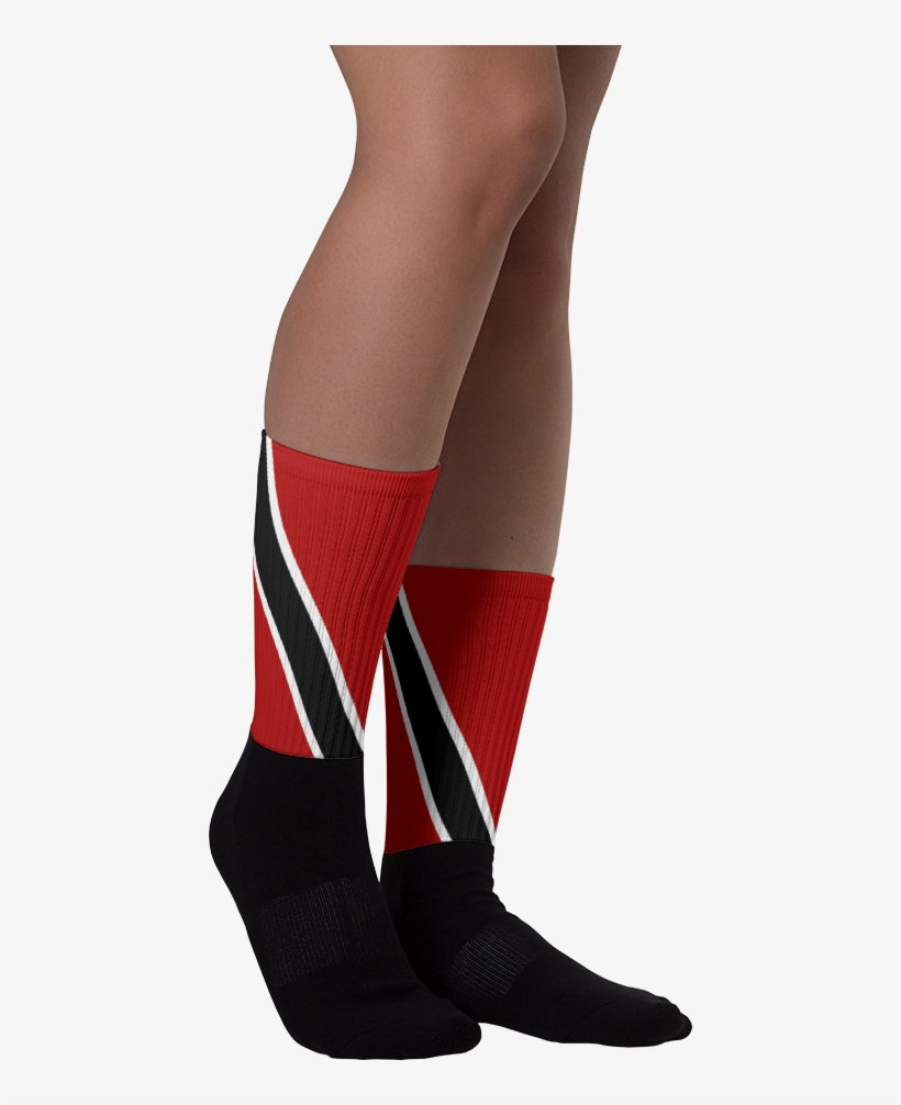 Trinidad And Tobago Flag - Sock, transparent png download