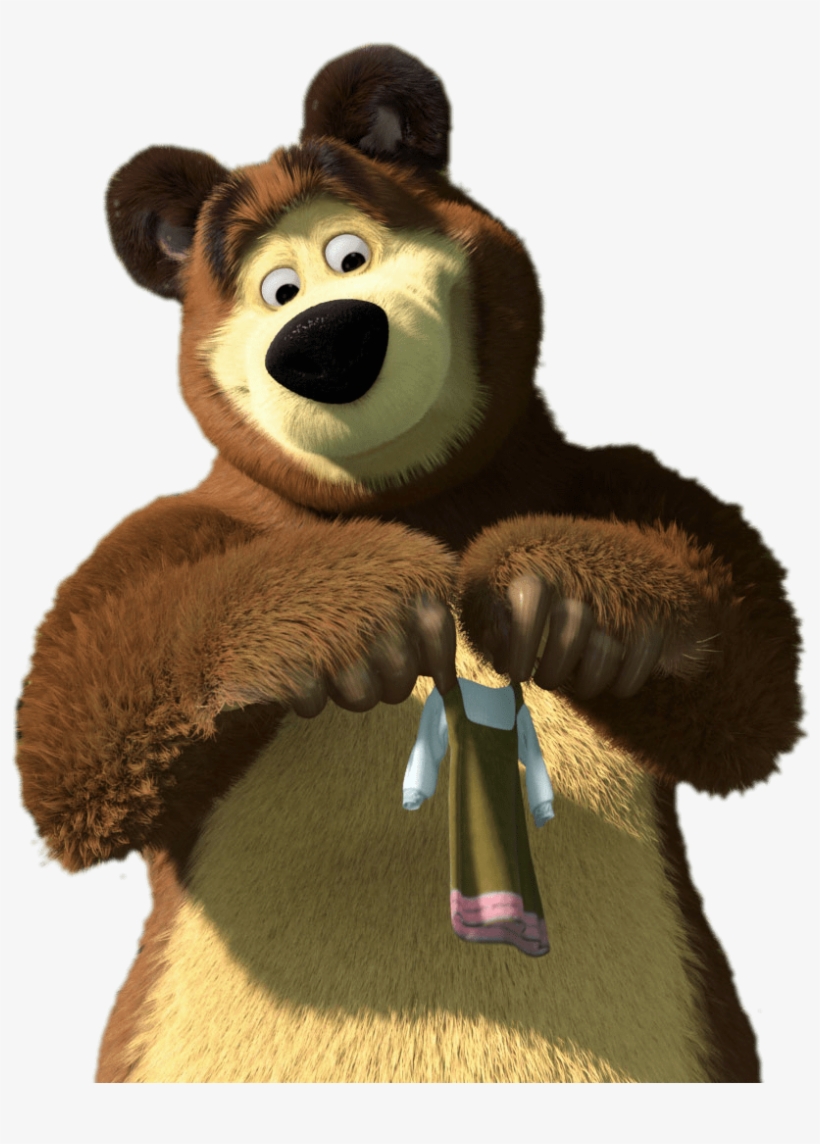 Stickpng003 Load20180523 Transparent Png Sticker - Adesivo Decorativo De Porta - Masha E O Urso 2 - P, transparent png download