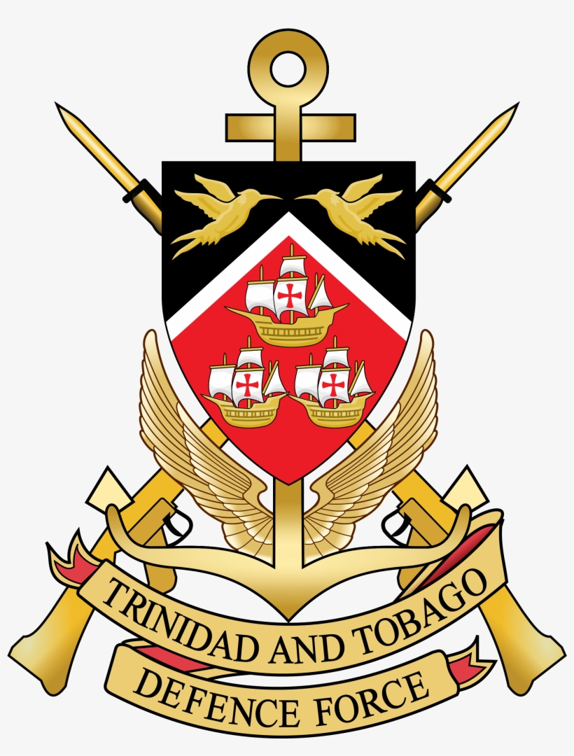 Trinidad And Tobago Defence Force Emblem - Trinidad And Tobago Defence Force, transparent png download