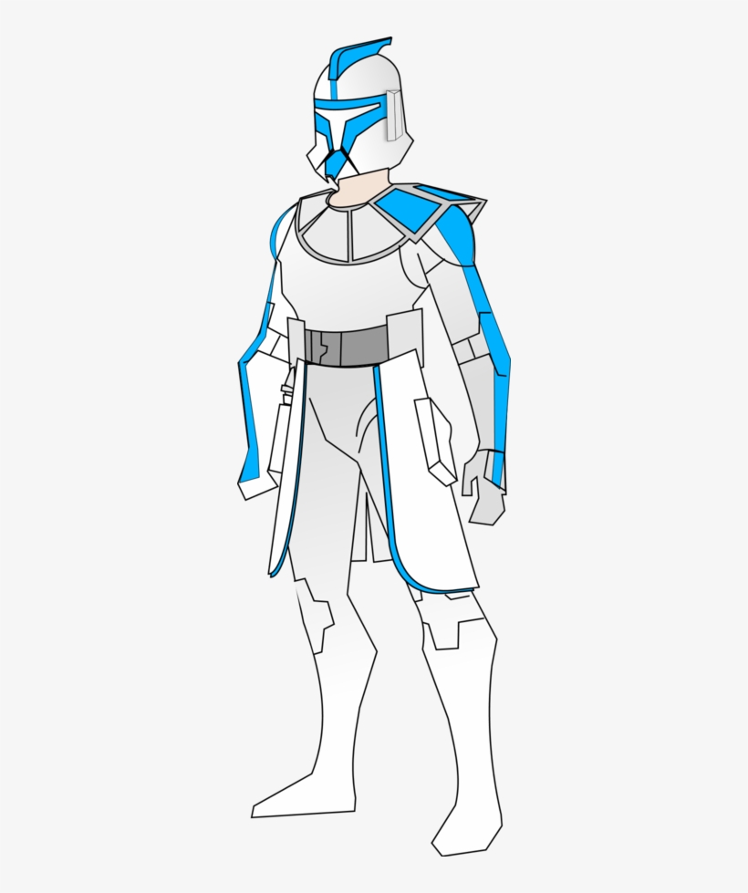 Stormtrooper Clipart Clone Trooper - Star Wars, transparent png download