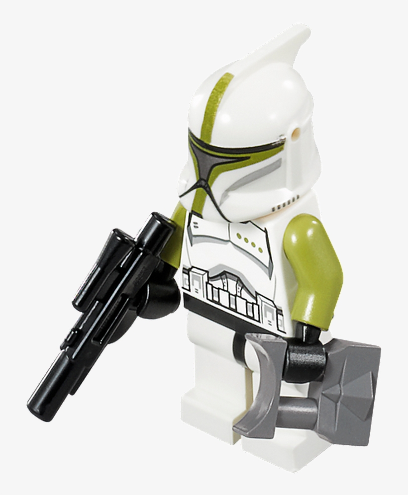 Clone Seargent - Lego Clone Trooper Vs Droidekas, transparent png download