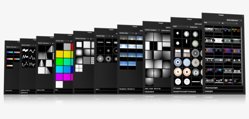 Expanded Presets System - Hdr Light Studio Carbon Drop 3, transparent png download