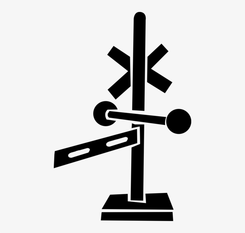 Vector Illustration Of Rail Transport Locomotive Railway - Graphic Design, transparent png download