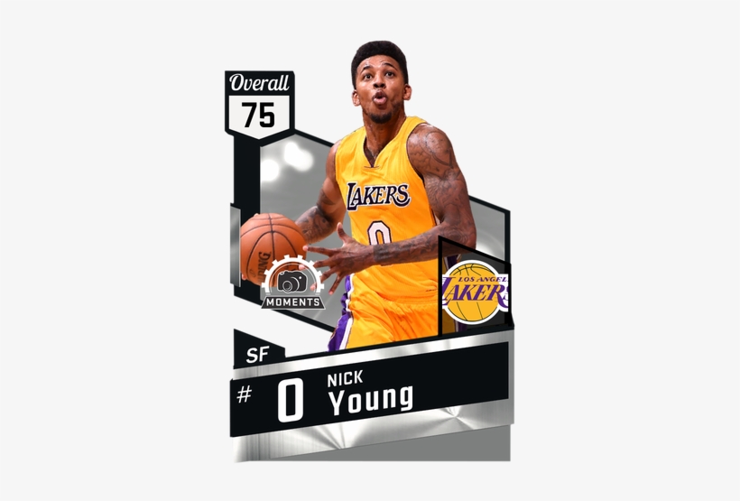 Nick Young Silver Card - Nba 2k Gilbert Arenas, transparent png download