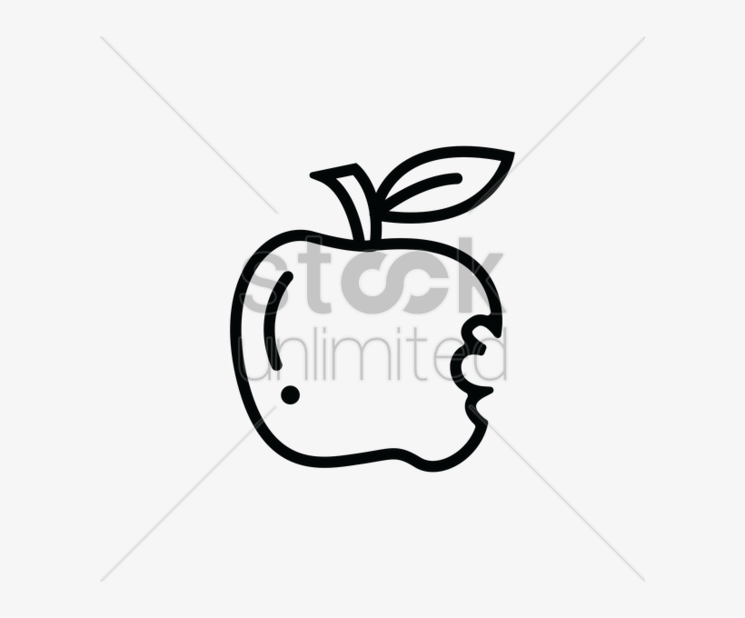 Bitten Apple Drawing At Getdrawings Clip Art PNG Image Transparent
