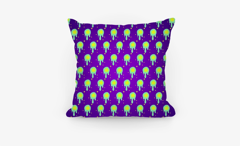 Gooey Pixel Star Throw Pillow - Blanket, transparent png download