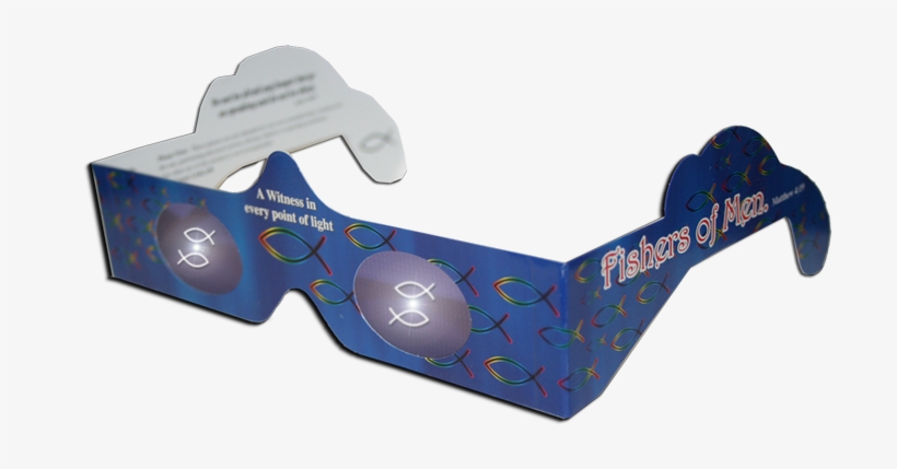 Ichthus- Eye Witness Glasses™ - 3d Christmas Glasses - Holiday Specs - Transform Christmas, transparent png download