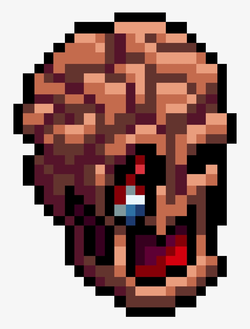 Zombie Head - Illustration, transparent png download