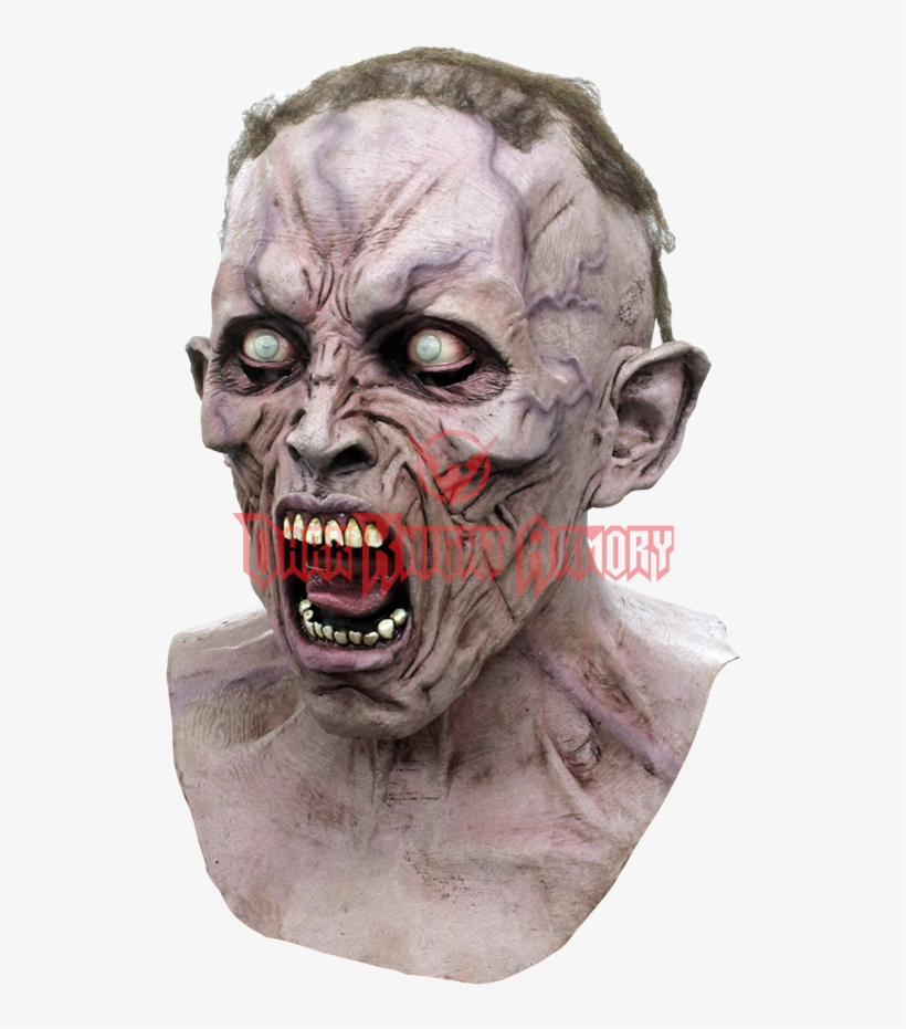 Deluxe Wwz Screaming Zombie Mask - Zombie Masks, transparent png download