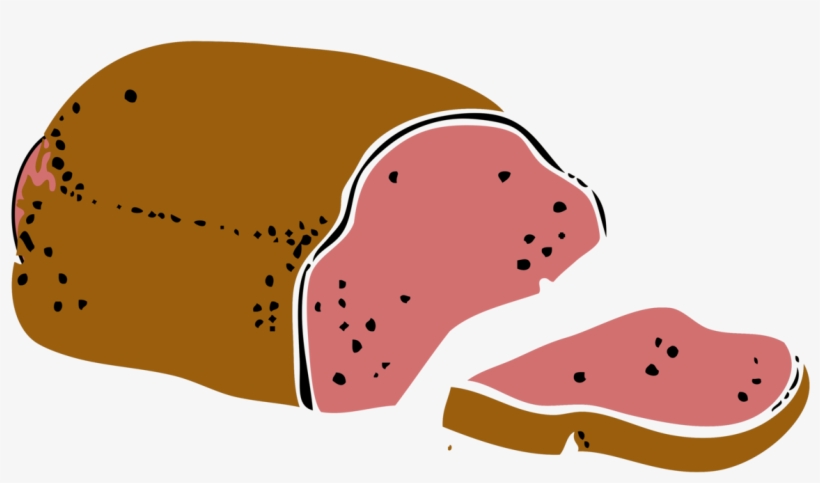Meatloaf Roast Beef Bacon - Meatloaf Clipart, transparent png download