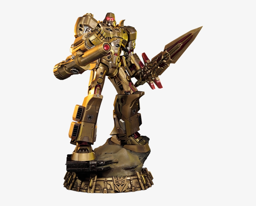 Prime 1 Golden Megatron - Prime 1 Studio Megatron Tlk, transparent png download