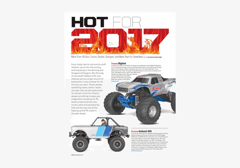 Traxxas 1/10 Big Foot Monster Truck Rtr, Blue, transparent png download