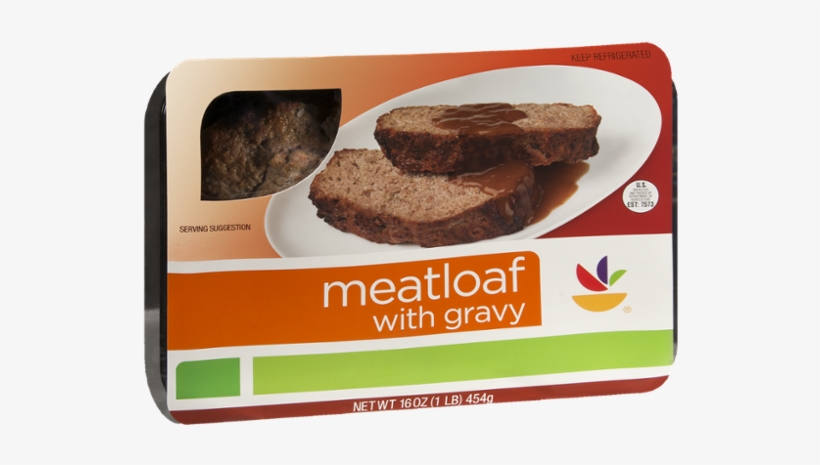Ahold Meatloaf With Gravy - 16 Oz Tray, transparent png download