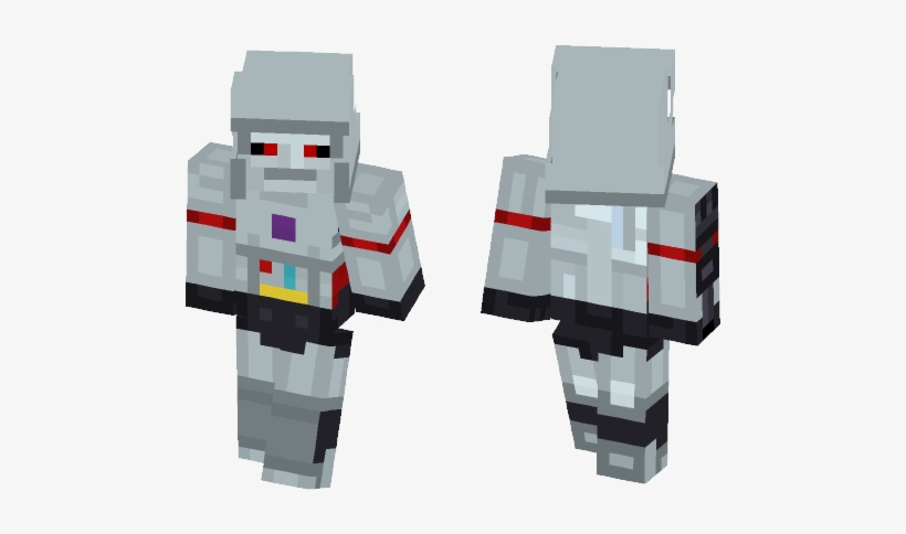 Male Minecraft Skins - Megatron, transparent png download