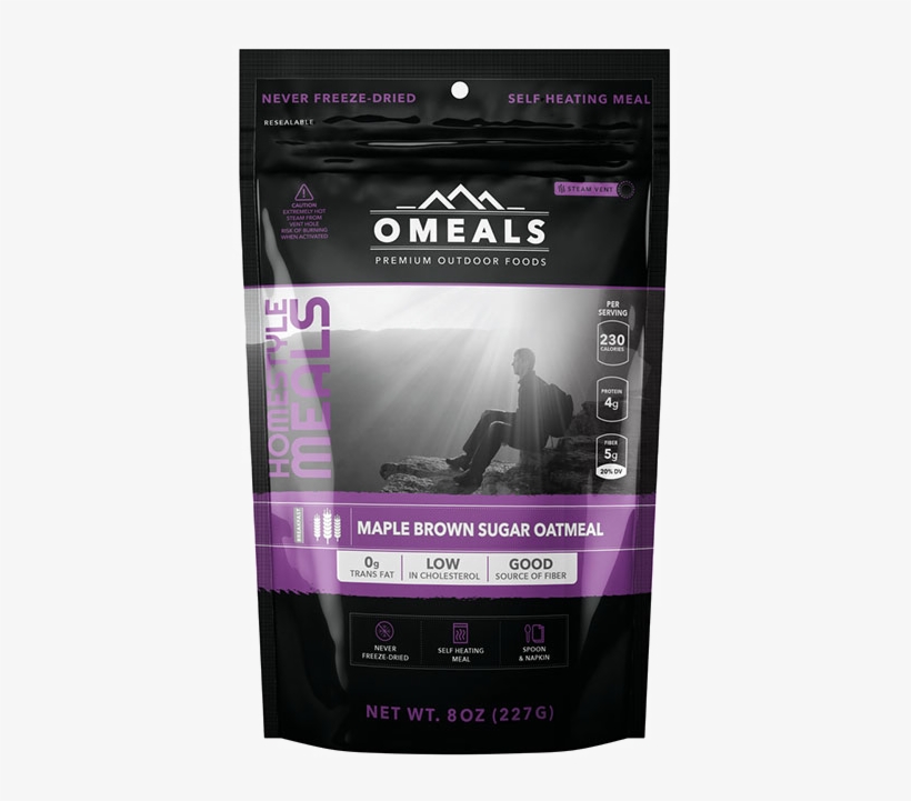 Omeals Maple Brown Sugar Oatmeal 01 - Omeals Omem4 Vegetable Beef Stew, transparent png download