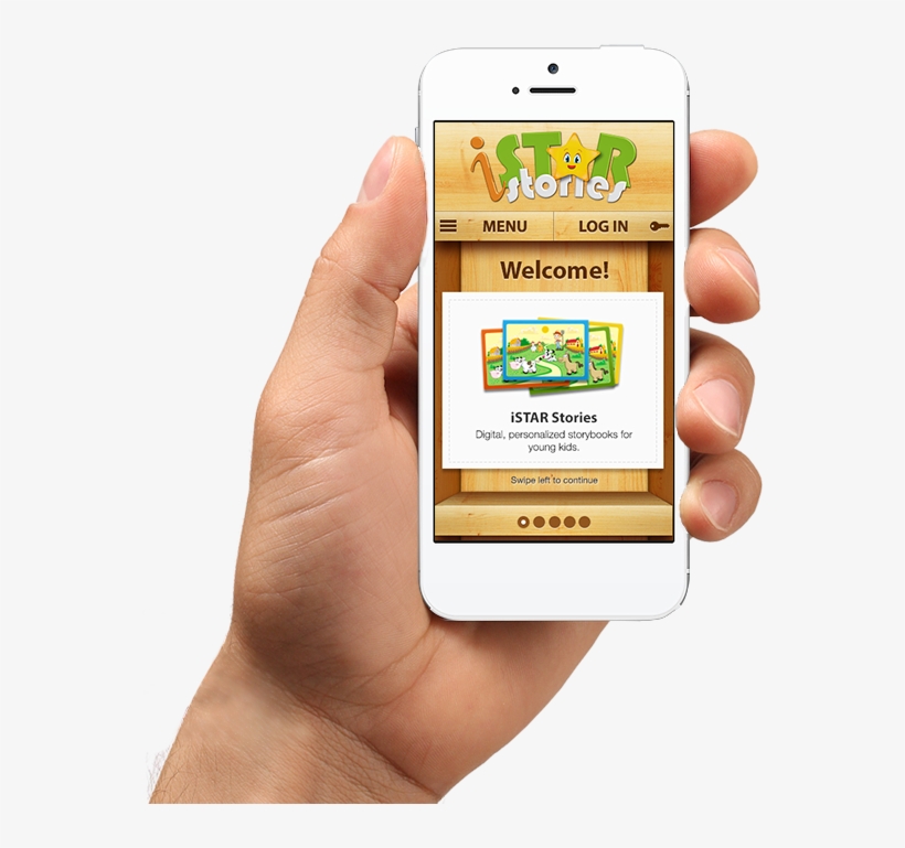 Mobile Web Demo, Holding Iphone In Hand - Mobile App, transparent png download