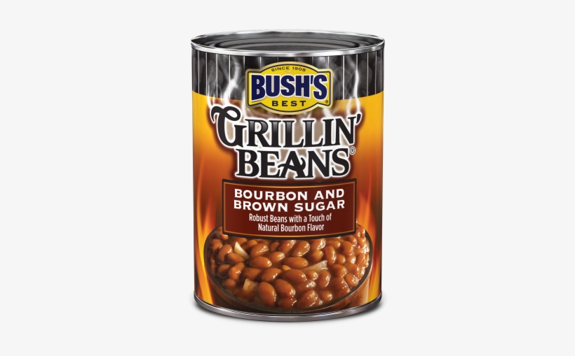 Bush's® Bourbon And Brown Sugar Grillin' Beans® - Bush's Grillin Beans Southern Pit Barbecue, transparent png download