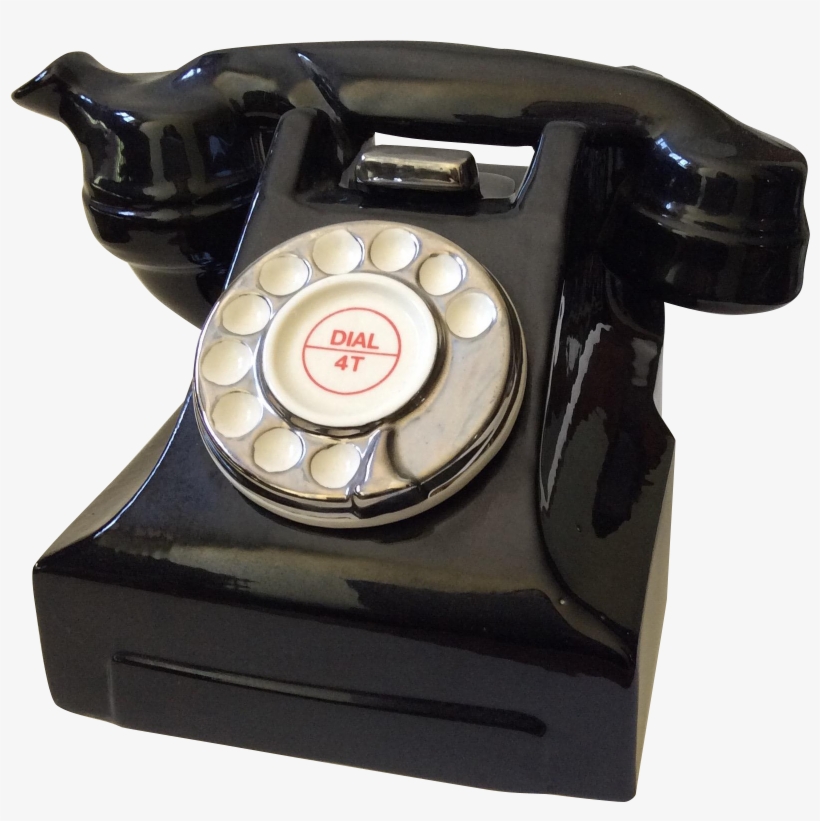 Carter Teapot In Form Of Retro Rotary Dial Telephone - Corded Phone, transparent png download