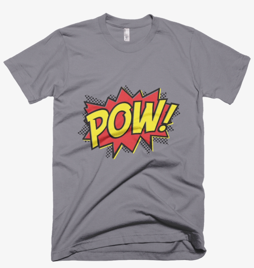 Comic Pow Men's Tee - Am My Brother's Keeper Shirt, transparent png download