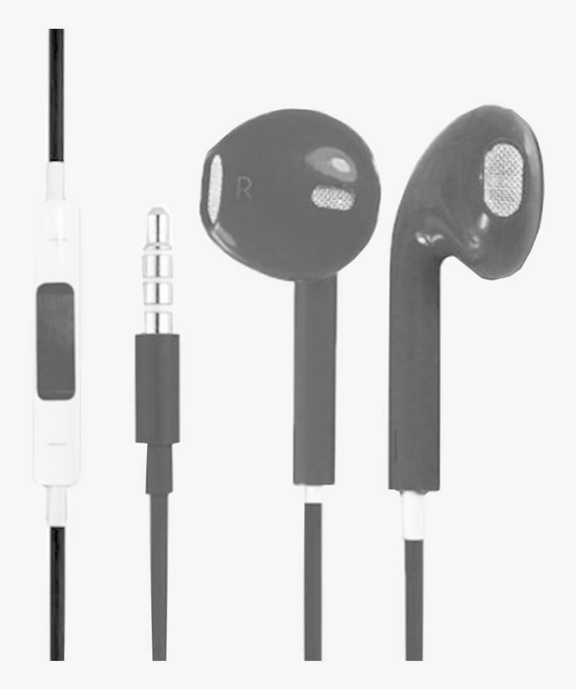 Negraalone - Blue Iphone 5 Headphones, transparent png download