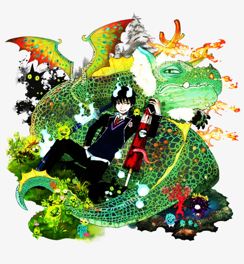 Ao No Exorcist Rin Okumura Official Art Calendar - 青 の 祓 魔 師 加藤, transparent png download