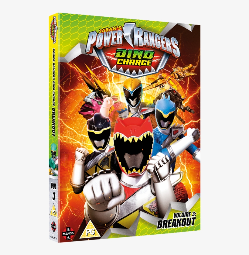 Power Rangers Dino Charge - Power Rangers Dino Charge Volume 3, transparent png download